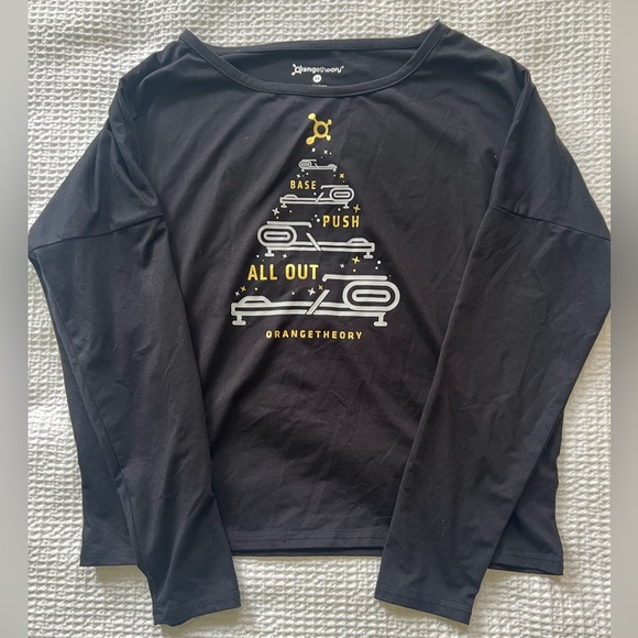 Orangetheory long sleeve t-shirt, Christmas design - Picture 1 of 2